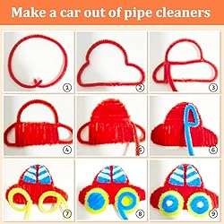 GAGANIU 200pcs Pipe Cleaners, Pipe Cleaners for