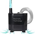 Roamoris Small Pump With Level Sensor,5 FT Drain Lift,Large Volume,110V Automatic Submersible Water Pump Mini HAVC Condensate Pump For Dehumidifier,Air Conditioner, Ice Maker, Furnace,Air Cooler,PM02