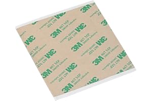3M 12X12-12-467MP Adhesive Transfer Tape 467MP, 12" Wide, 0.33 yd. Length, Clear (Pack of 12)