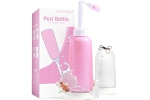 SHOWVIGOR Premium Peri Bottle for Postpartum Care | Upside Down Peri Bottle, Portable Bidet for Perineal Recovery and Cleansing After Birth 12OZ/350ml
