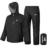 KastKing HydroSense Essential Waterproof Rain Suit for Men and Women, Lightweight, Durable Outdoor Gear for Fishing, Hiking
