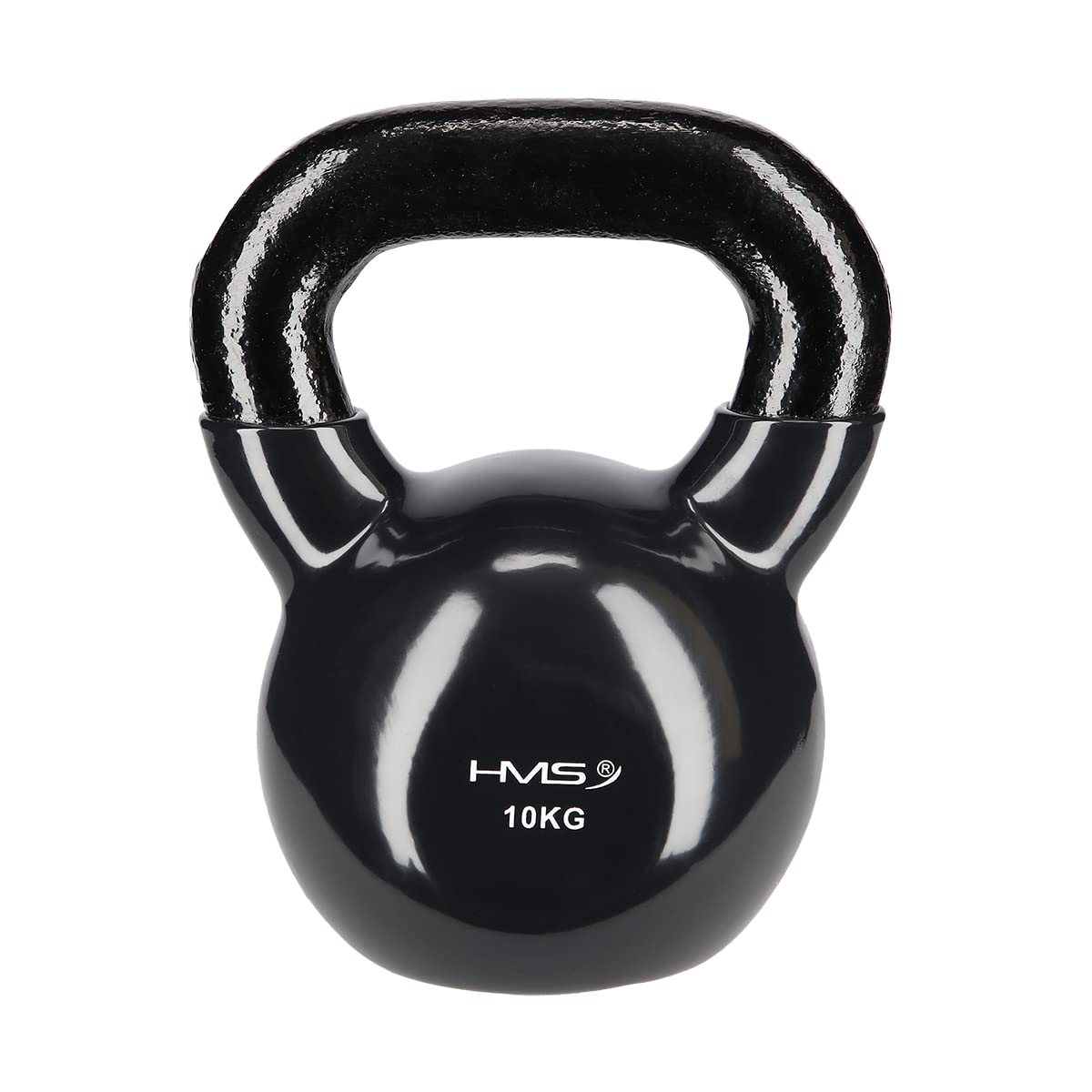 HMS Vinyl Kettlebell 10 kg Black KNV10