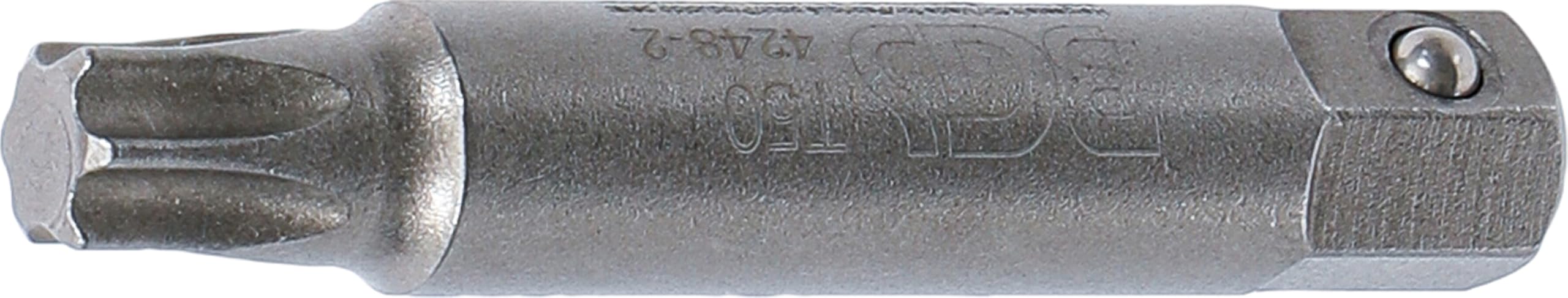 BGS 4248-2 | Special Bit for Dismantling Belt Wheels on Alternators | T-Star (for Torx) M50 x 64 mm