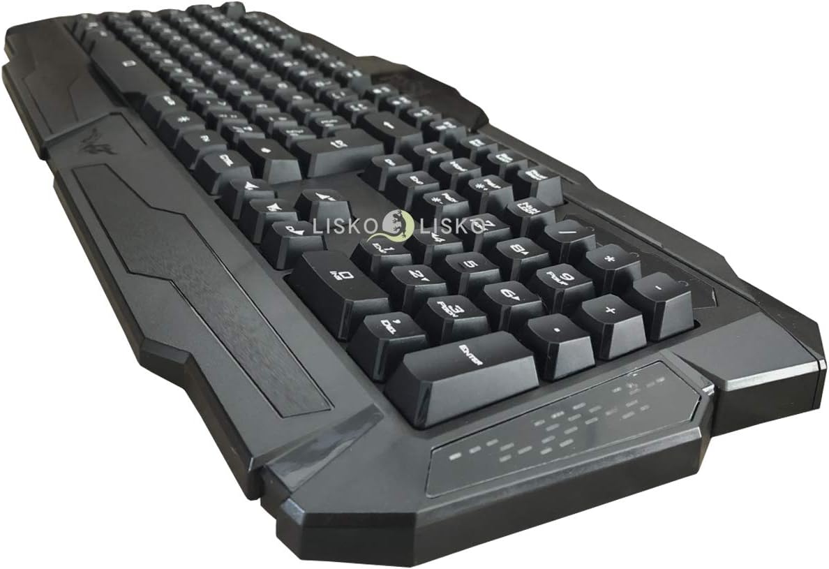 Teclado Gamer FATC78 Óptico USB Ambidestro
