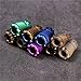 Torpedo Shape Titanium 550 Paracord EDC Lanyard Beads for Pendant Flashlight Knuckles Bracelet Necklace Parachute Cord Beads,Lanyard Bead Paracord Beads for Knife Zipper Pull Jewelry Paracord