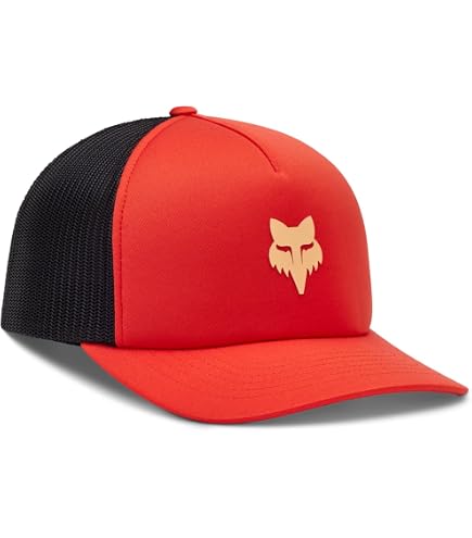 Fox Racing Revolver Flexfit Cap – Sizes S-M (6 3/8–7 1/4) – Black With Fox Patch & Mesh Back