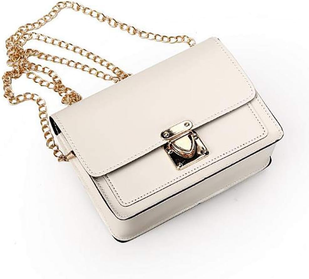 Sioneit Women Fashion Solid Buckle Closure Square Shape Shoulder Bag Handbags & Shoulder Bags