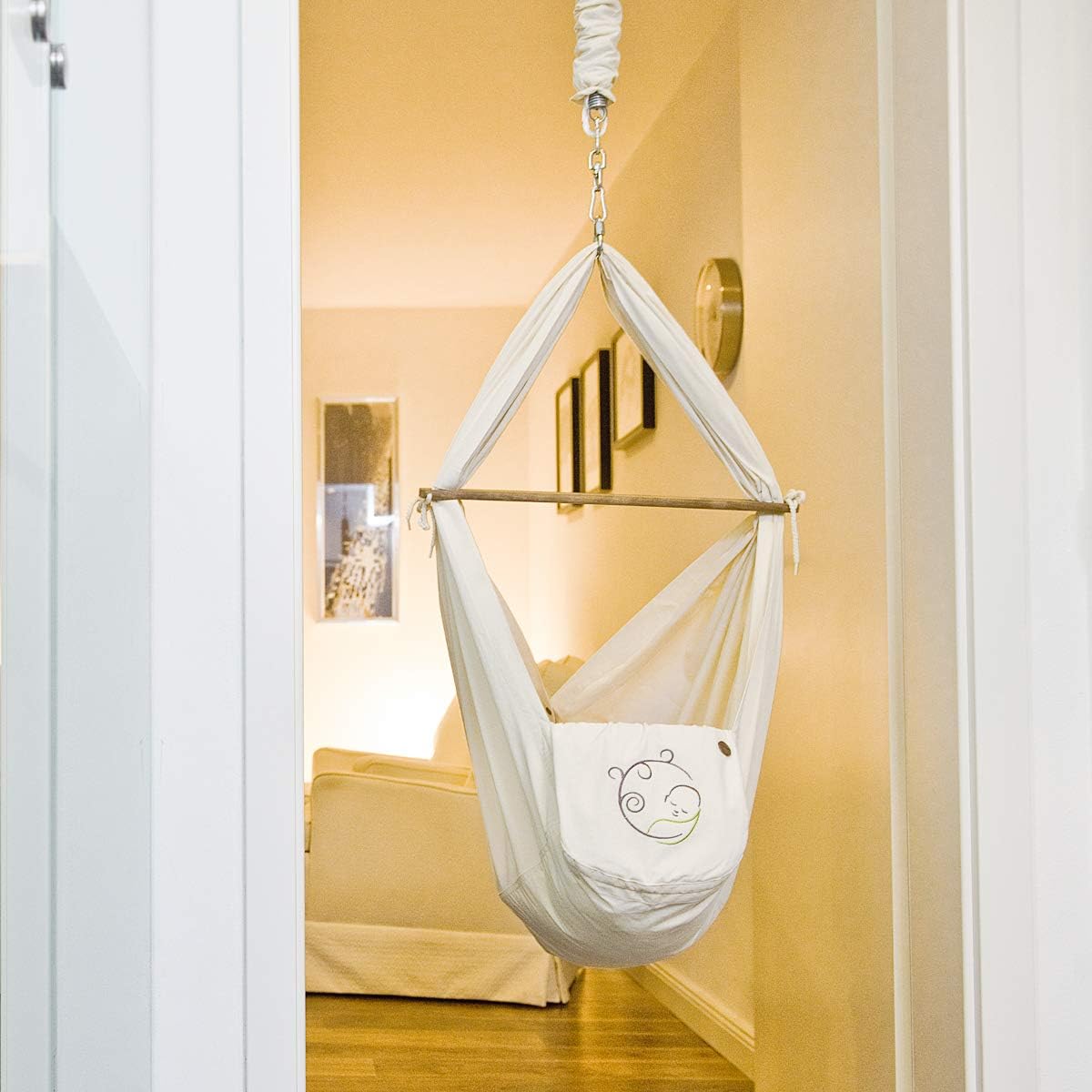 Nonomo Ressort Peser Lot De Bebe Fibre Synthetique Classic Avec Matelas Et Fixation De Plafond Naturel Bebe Puericulture La Chambre De Bebe Mant Vn