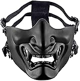 Tactical Half Face Masks, Evil Demon Hannya Kabuki