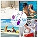YICO Remote Control Bullet Vibrator Wireless Vibrating Love Eggs Mini Clitoral Stimulator Rechargeable Waterproof Silicone Quiet Adult Sex Toys 12 Mode Viberate Vibe for Women Couples,Purple