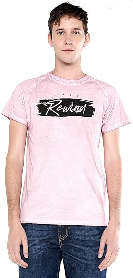 playera rosa hombre
