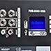 AW 8 Channel Professional Powered Mixer with USB Slot DJ Power Mixing 110V 16.5