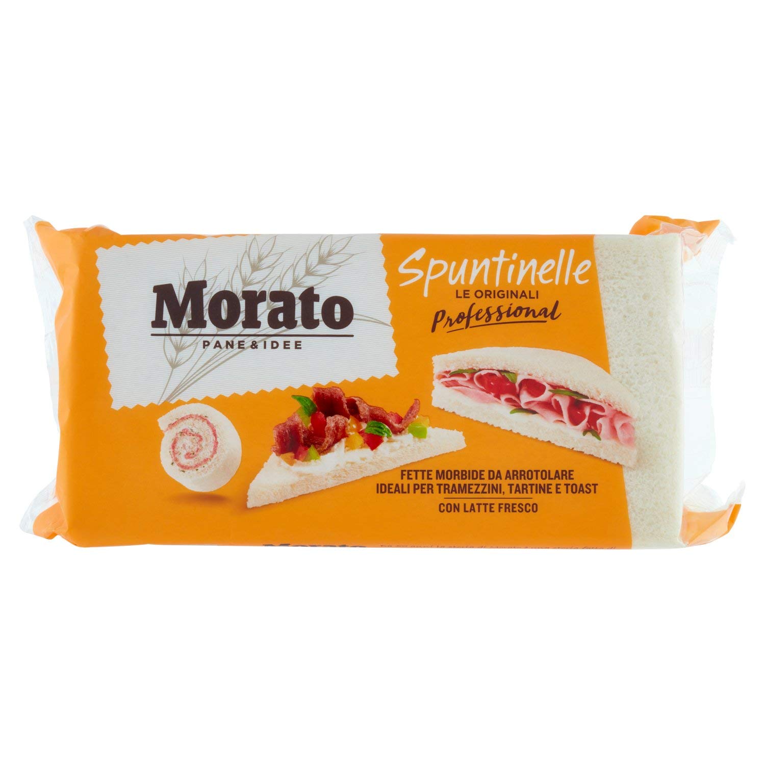 Morato Spuntinelle Fur Tramezzini Tramezzini Brot 700 Gr Amazon De Lebensmittel Getranke