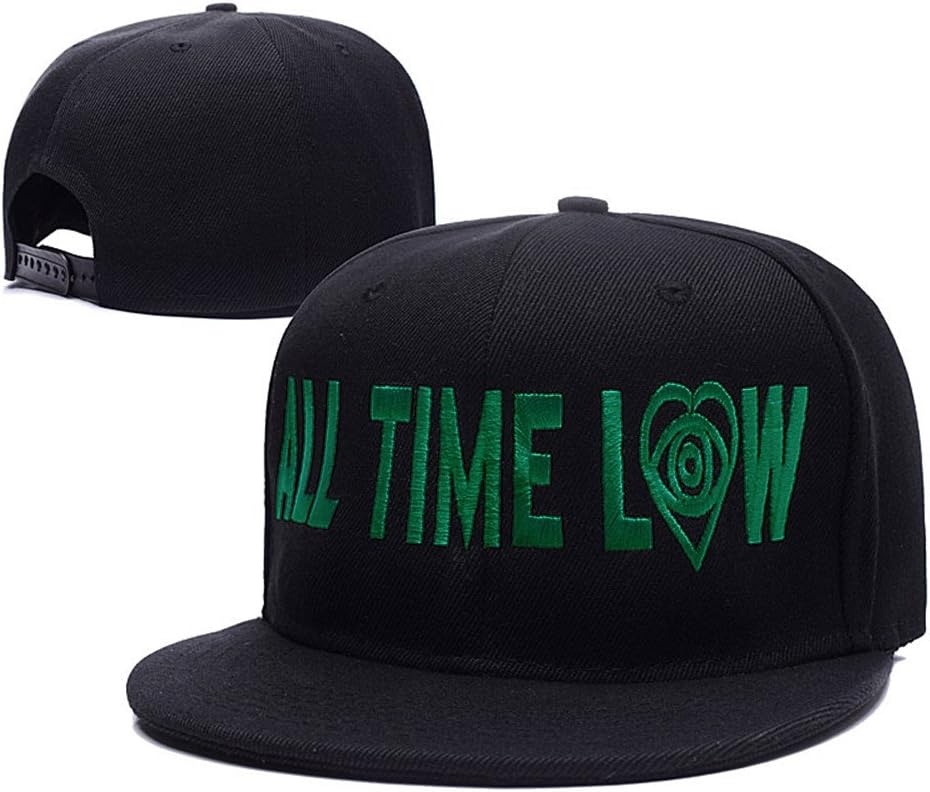 All Time Low Rock Band Logo Adjustable Snapback Embroidery Hats Caps
