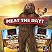 Jack Links A.M. Breakfast Sausage, Original, 4 oz. Bag – Flavorful On-the-Go Meat Snack with 9g of Protein, Fully Cooked and Ready to Eat, Made with 100% Real Pork – No Added MSG