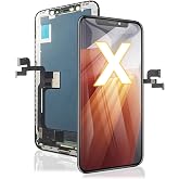 LMQ for iPhone X Screen Replacement 5.8 inch Full HD COF LCD | 3D Touch Digitizer Display Assembly, with Waterproof Adhesive,for A1865,A1901,A1902, No Tools