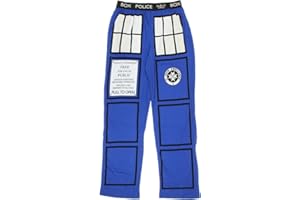 Doctor Who TARDIS Royal Blue Lounge Pants (Adult Medium)