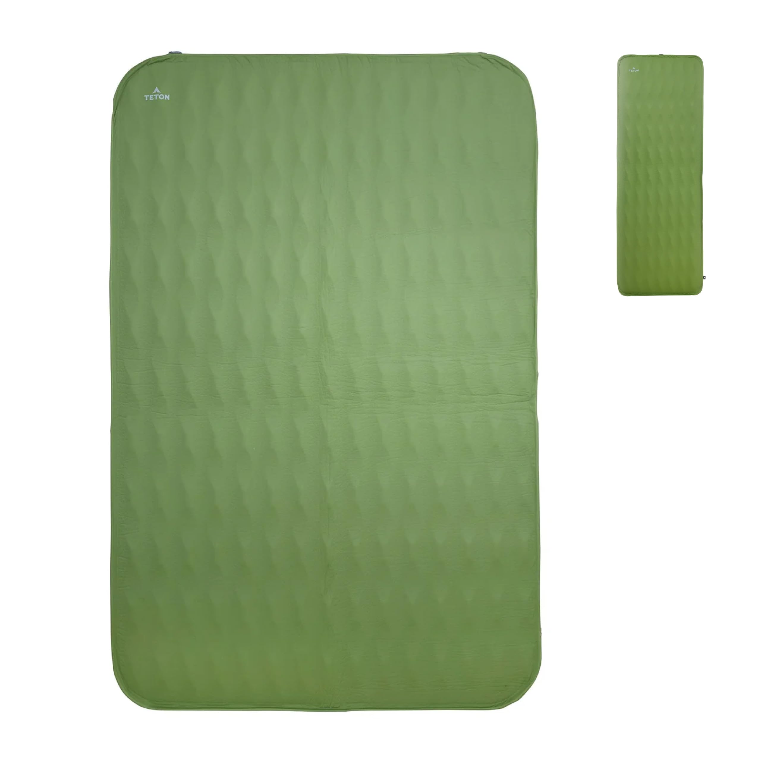 Teton Sequoia Mammoth Self Inflating Camping Sleeping Pad, Inflatable Sleeping Pads, Compact for Camping, Backpacking, and Hiking. Camping Mat with Roll-Up Straps and Storage Bag Image