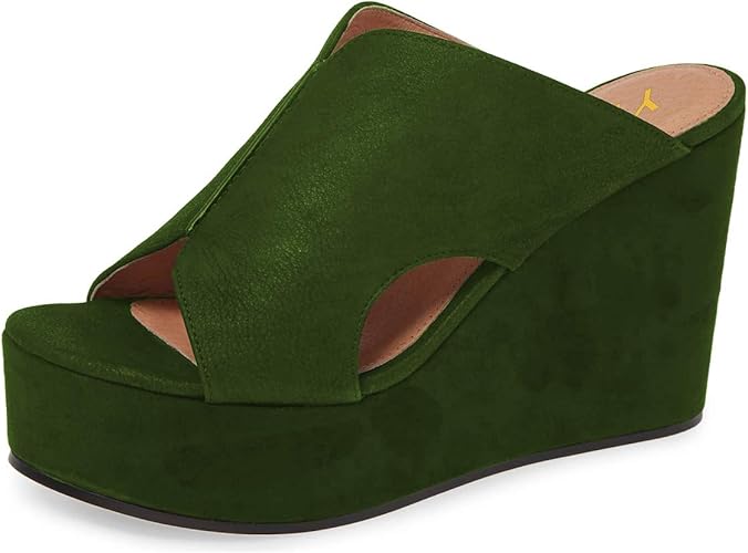 dark green wedges