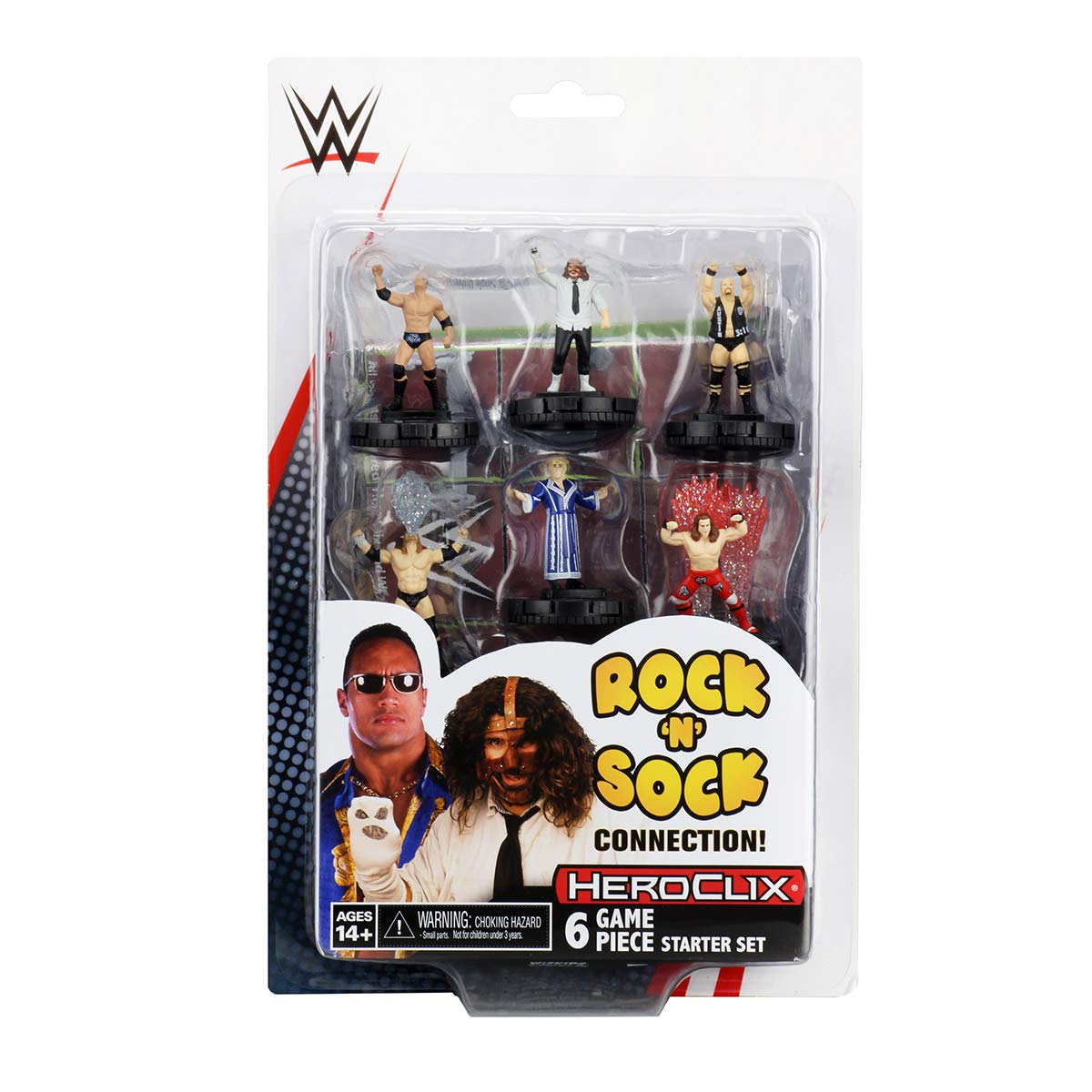 WWE HeroClix: The Rock 'n' Sock Connection: 2 Player Starter Set