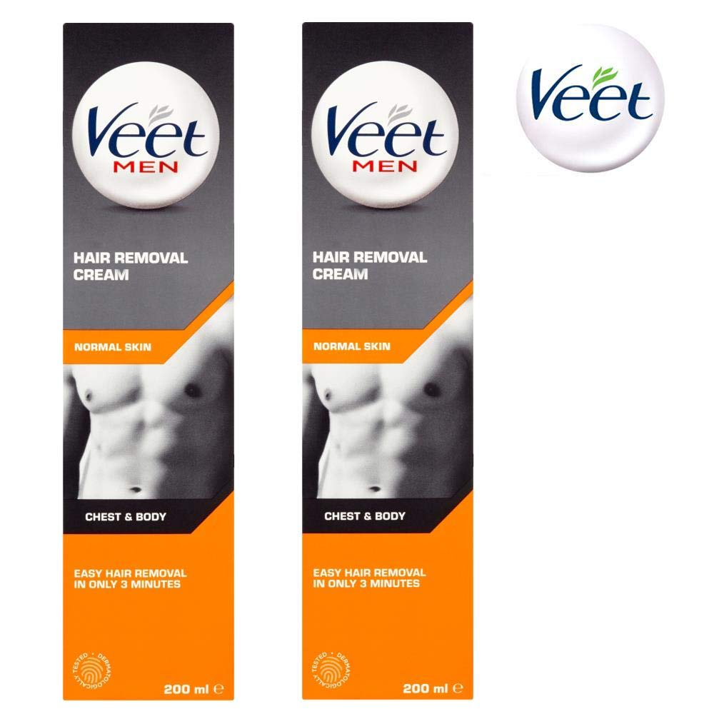 Veet Men Hair Removal Cream 200ml Pack Of 3 Buy Online In Qatar