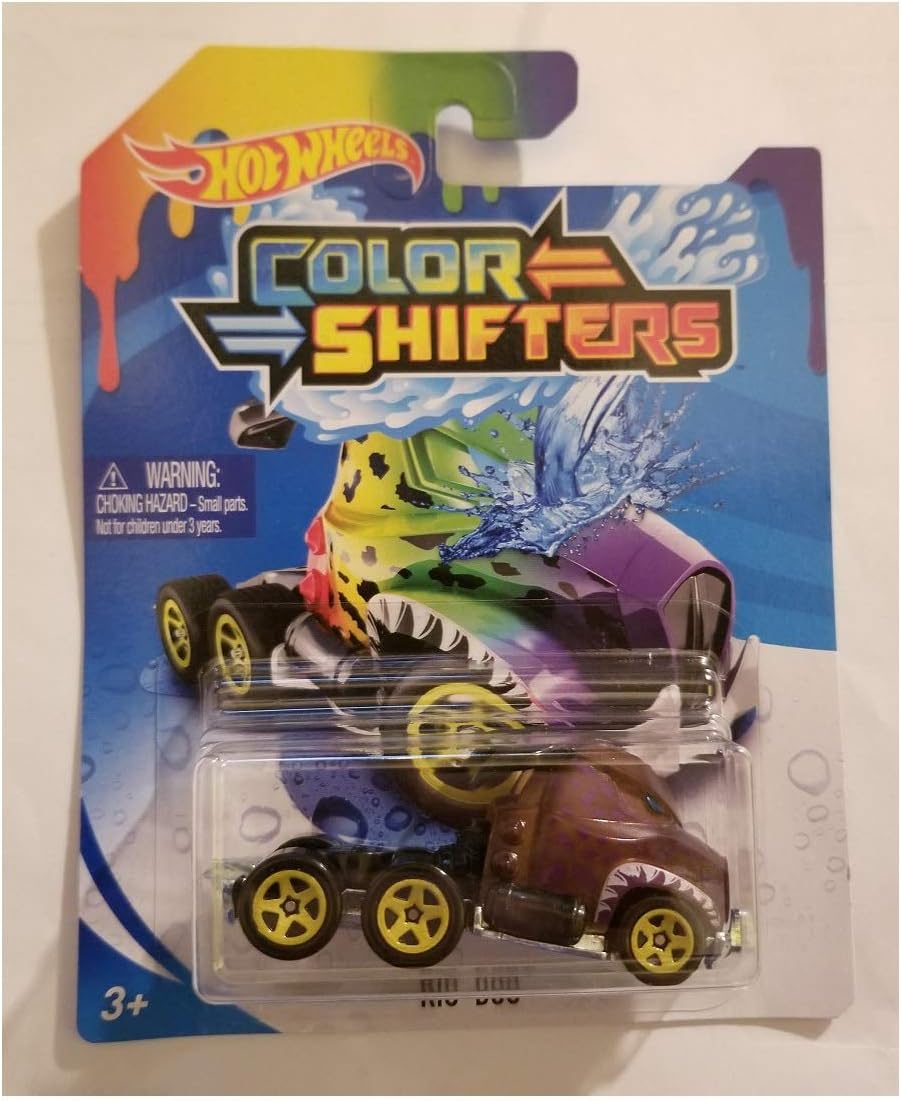 hot wheels color shifters rig dog