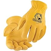 Black Stallion 17 Premium Grain Elkskin Driving Gloves, Small