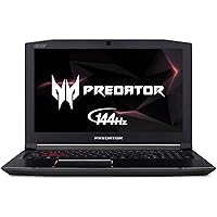 Acer Predator Helios 300 Gaming Laptop PC, 15.6" FHD IPS w/ 144Hz Refresh, Intel i7-8750H, GTX 1060 6GB, 16GB DDR4, 256GB NVMe SSD, Aeroblade Metal Fans PH315-51-78NP