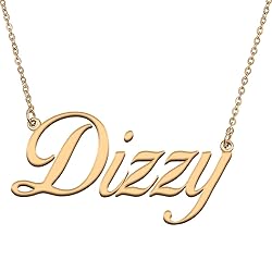 HUAN XUN Customized Custom Simple Any Name Necklace