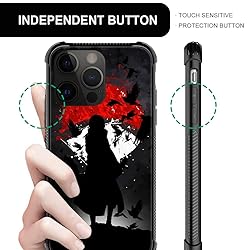 TnXee Compatible with iPhone 14 Pro Case,Crow Ninja
