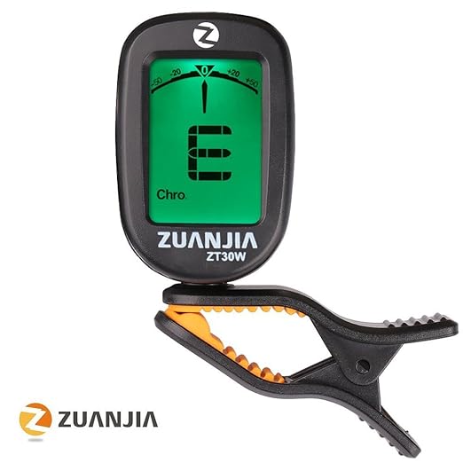 title=Zuanjia Guitar Tuner Accordatore Cromatico Clip il Original 360 ° Grande Full