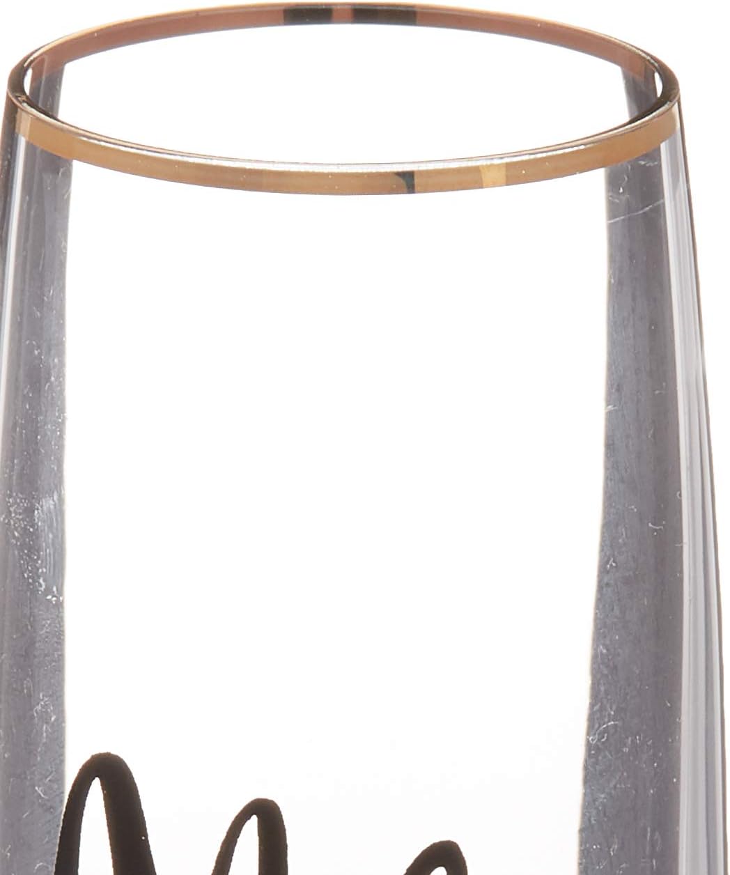KATE SPADE Bridal Party 2-piece Champagne Flute Set, 1.35 LB, Clear: Kitchen & Dining