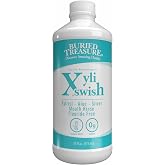 Buried Treasure Xyli Swish Alcohol Free Mouth Rinse, 16 fl oz | Xylitol, Aloe Vera and Peppermint Oil Formula