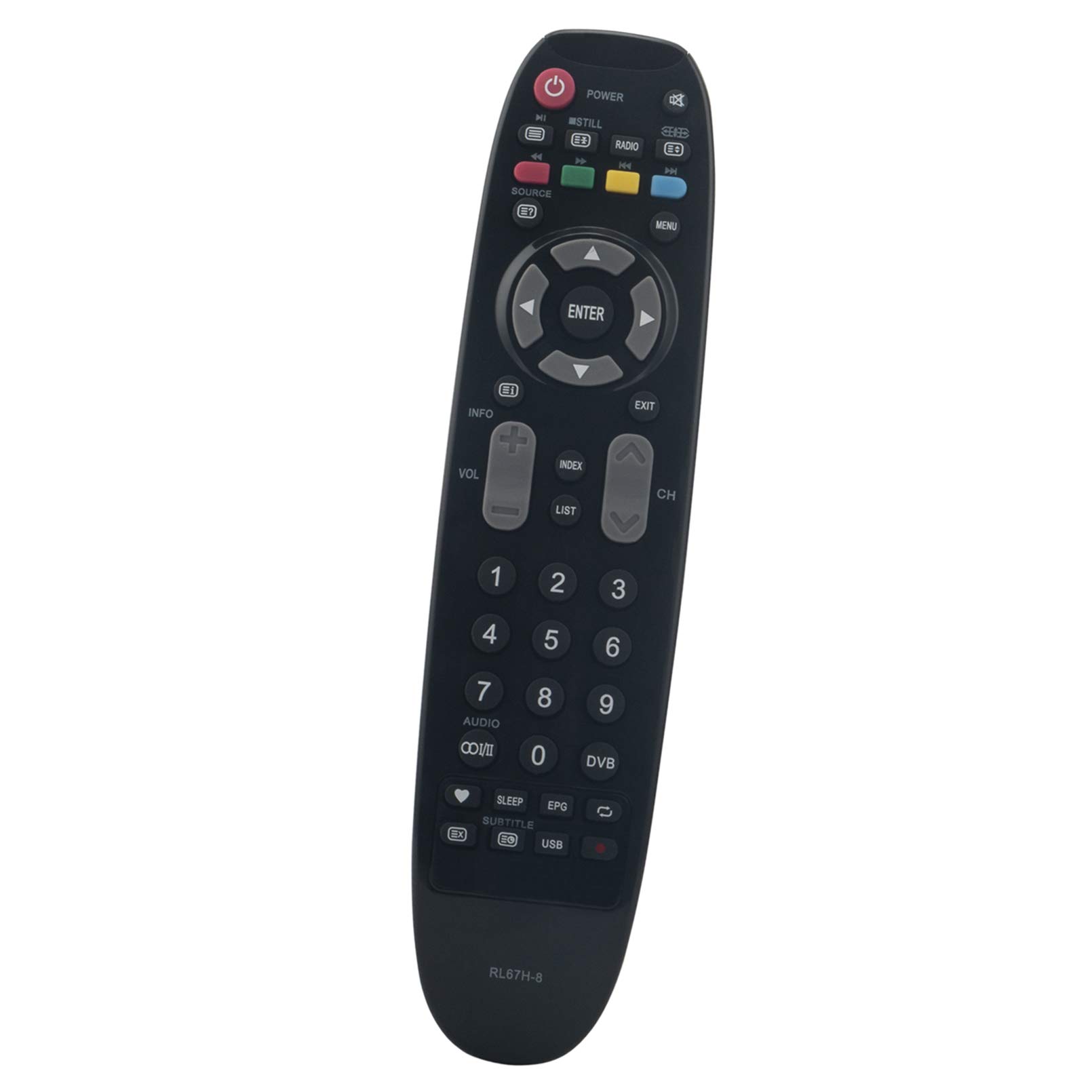 ALLIMITY RL67H-8 RL67H 8 Remote Control Replace fit for Changhong TV 28C2000S 24D1000SD 29B1000S 32C2200DS 50C2000IS L67H 28C2000DS 29A6500 32C2000H 50C2000H LED19D2000H
