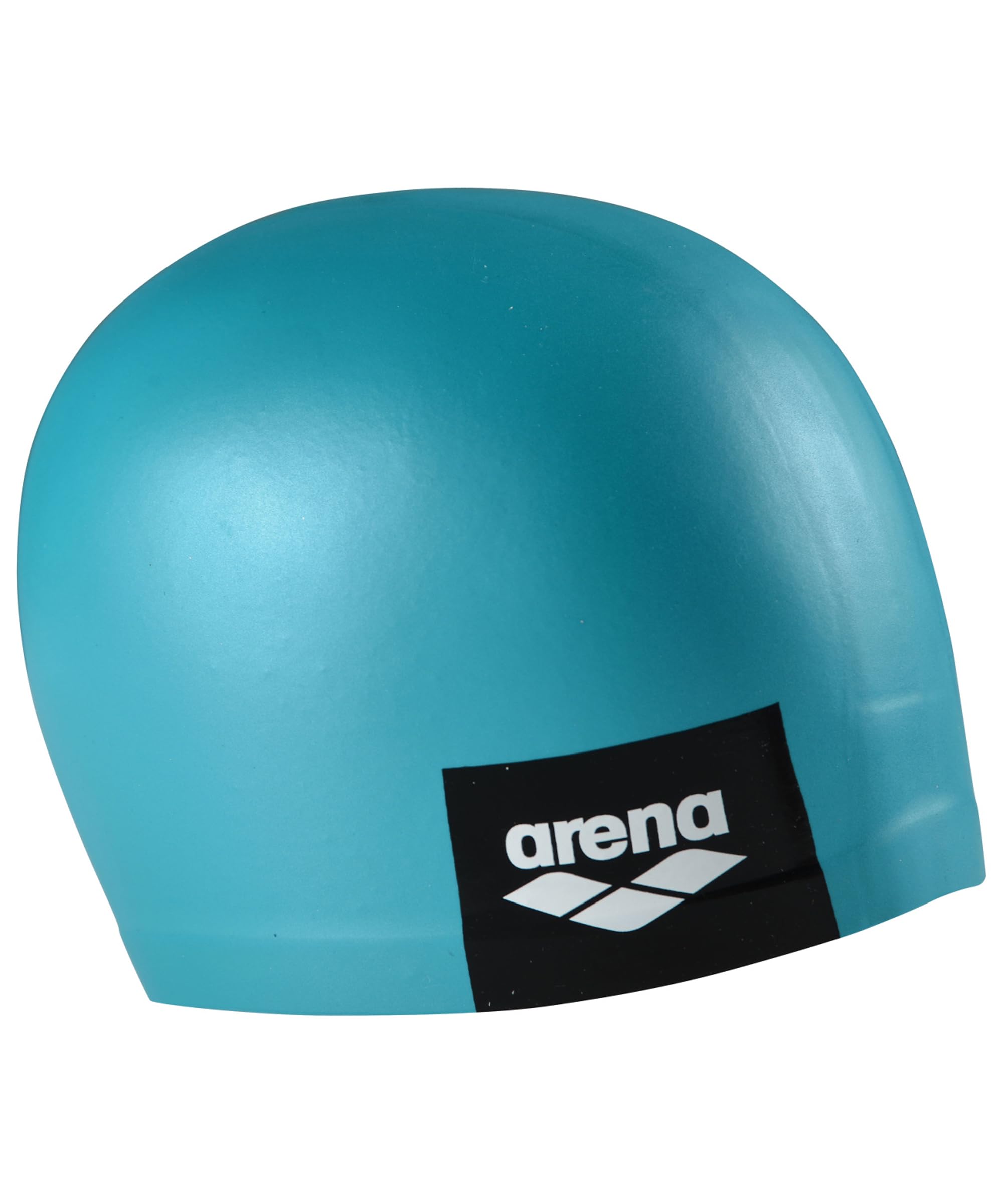 ARENA Unisex Adult Logo Molded Silicone Training Swim Cap for Intensive Swimming Reduced Drag Durable Wrinkle Free Fit, Mint