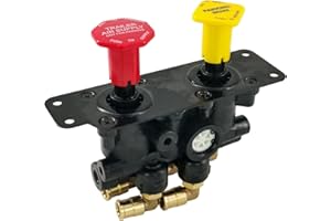 ZUVELLO 802804 Type Trailer Parking Air Brake Dash Control Valve Fit For Freightliner Cascadia Trucks 5018303 BX802804