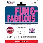 One4all Fun & Fabulous Physical Gift Card - $50