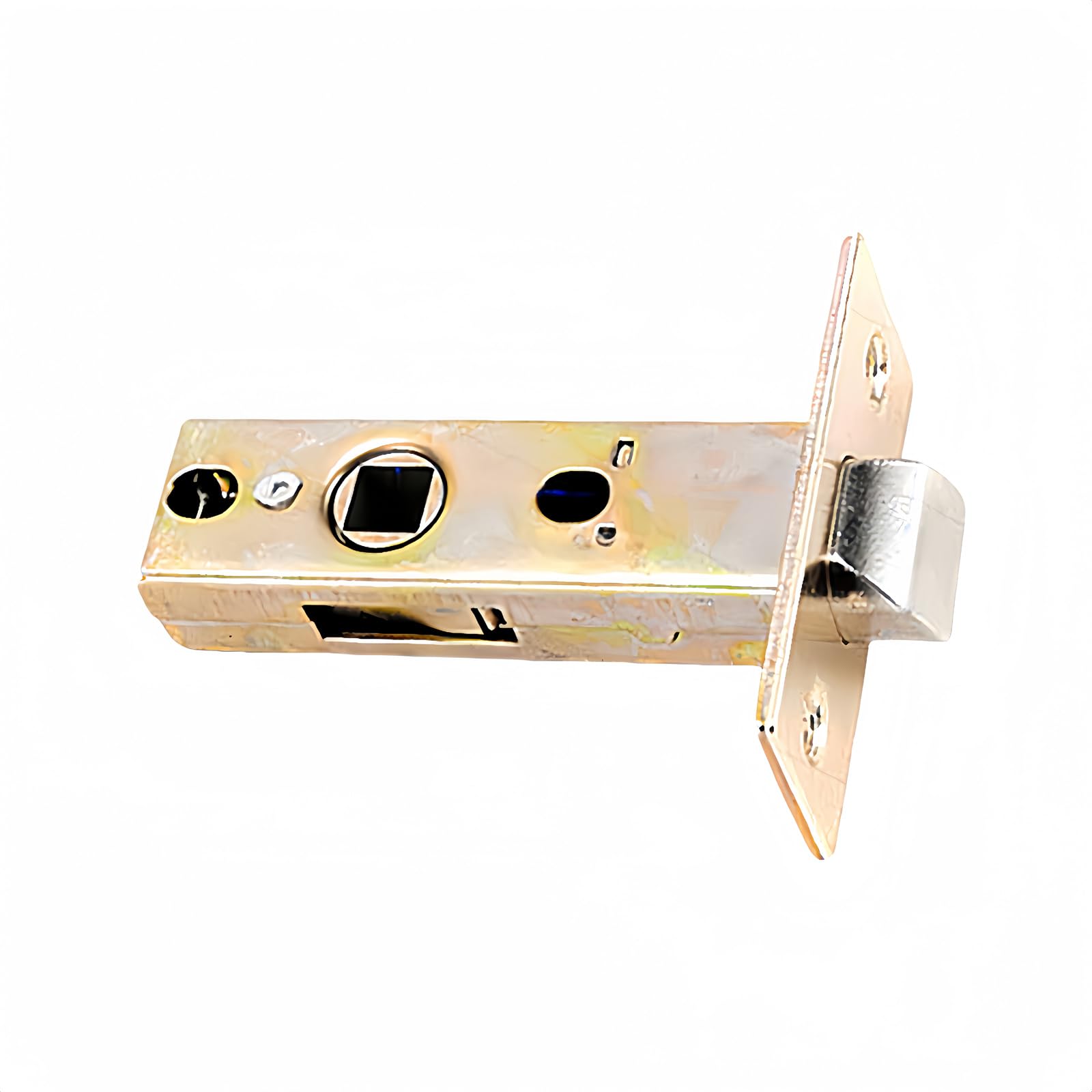 Boxonly 45mm Channel Lock Three Shots Tubular Mortice Latch Stainless Steel Door Latch Sprung Lever Door Handles