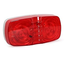 ECOTRIC LED Trailer Marker 4" x 2" Bullseye Lights
