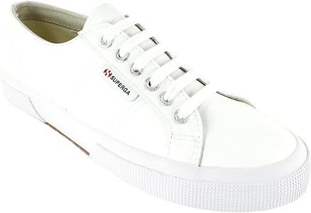 superga white leather trainers uk