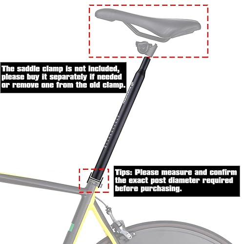Seat Tube Measure Mountain Bike Frame Boenoea Bike Seatpost