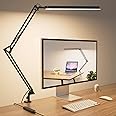 SKYLEO LED Desk Lap With Clip And Base - Eye Protection Desk Laps For