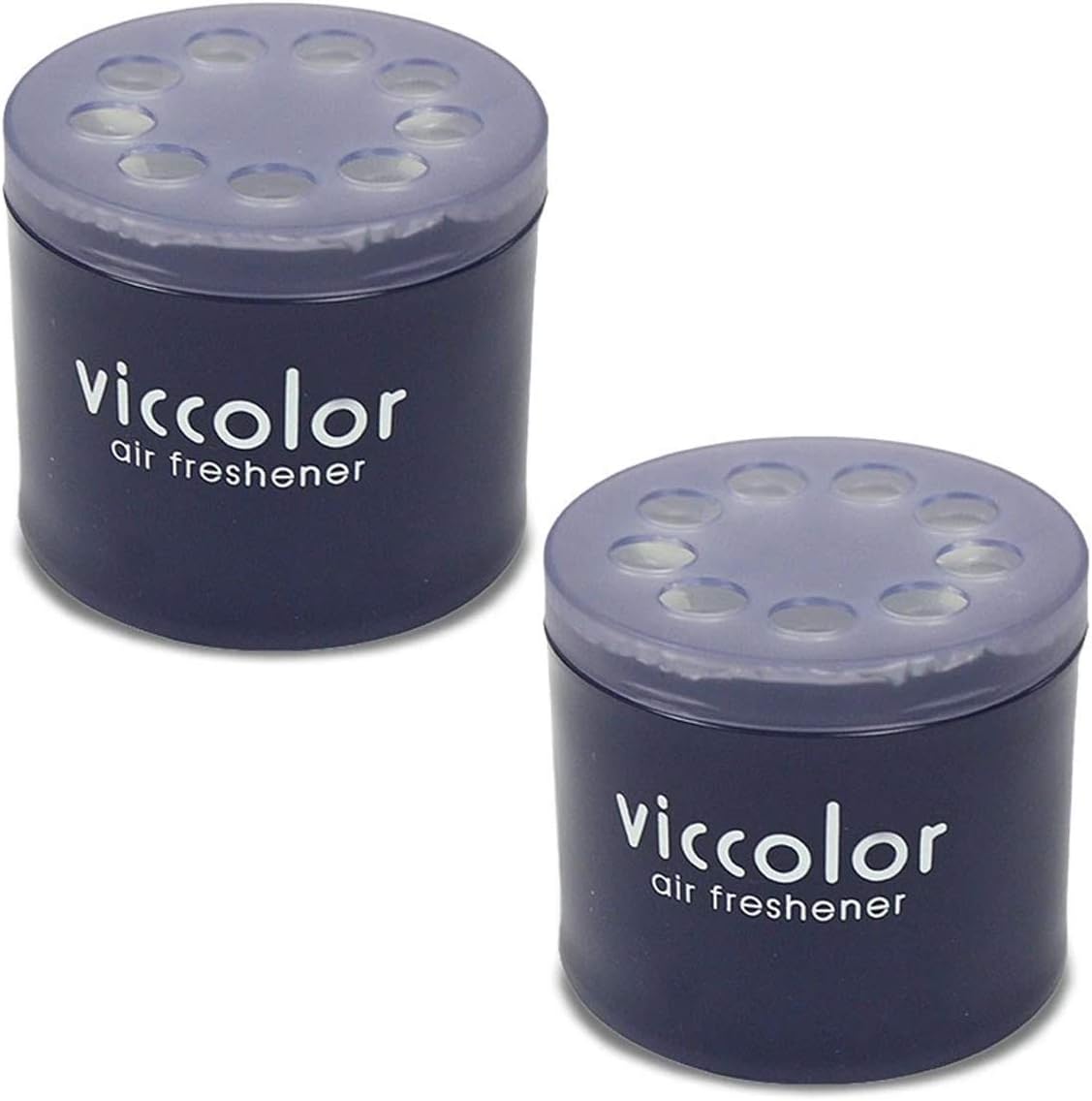 2-Pack Viccolor Light Squash (Refreshing Citrus Scent) Luxury Air Freshener JDM Genuine Diax Japan for Home/Office/Car/Auto/Rv