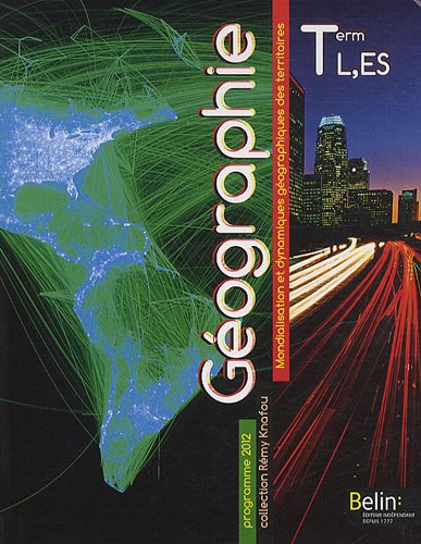 Géographie, Term L, ES