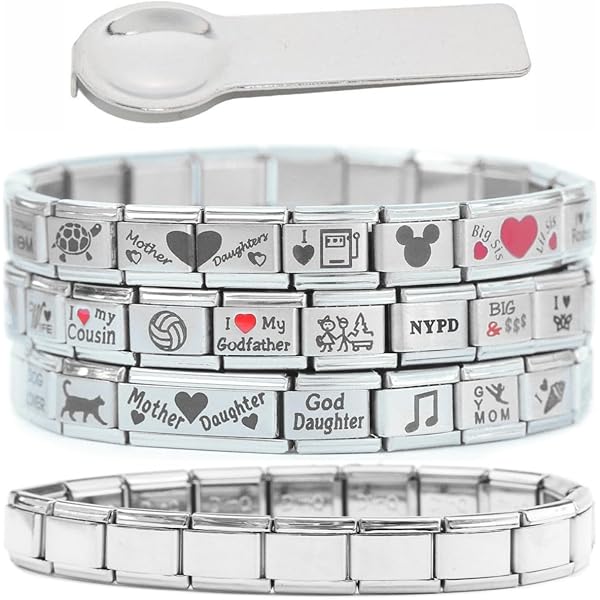 Italian Charm Bracelet Stainless Steel New Charms Italian Charms