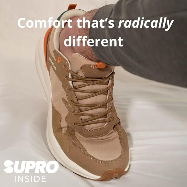 DEER STAGS MEN’S GRAVITY SUPRO INSIDE RADICAL REBOUND CUSHIONED FASHION SNEAKER WITH THICK COMFORT SOLE – TAUPE/LIGHT TAUPE – 13 MEDIUM