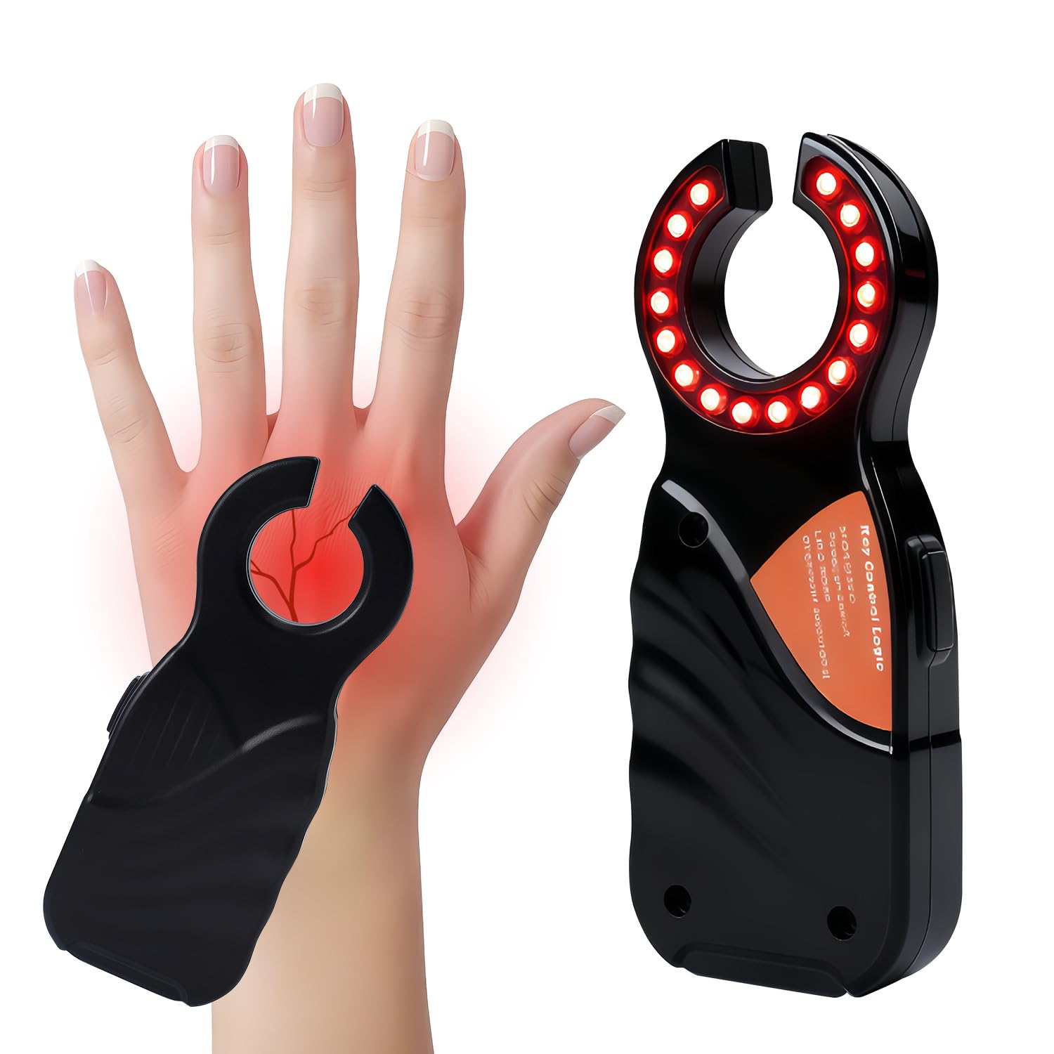 Photo 1 of Portable LED Vein Finder - Red Light IV Access Viewer Locator Phlebotomy Flashlight Detector Device - Rechargeable Handheld for All Skin Types, Ideal for Home, Clinic & Hospita