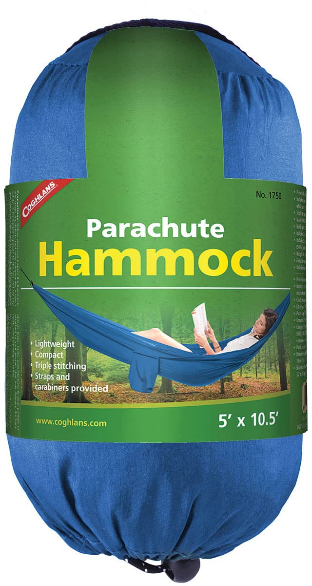Coghlan's Unisex Single Parachute Hammock, Blue, One Size