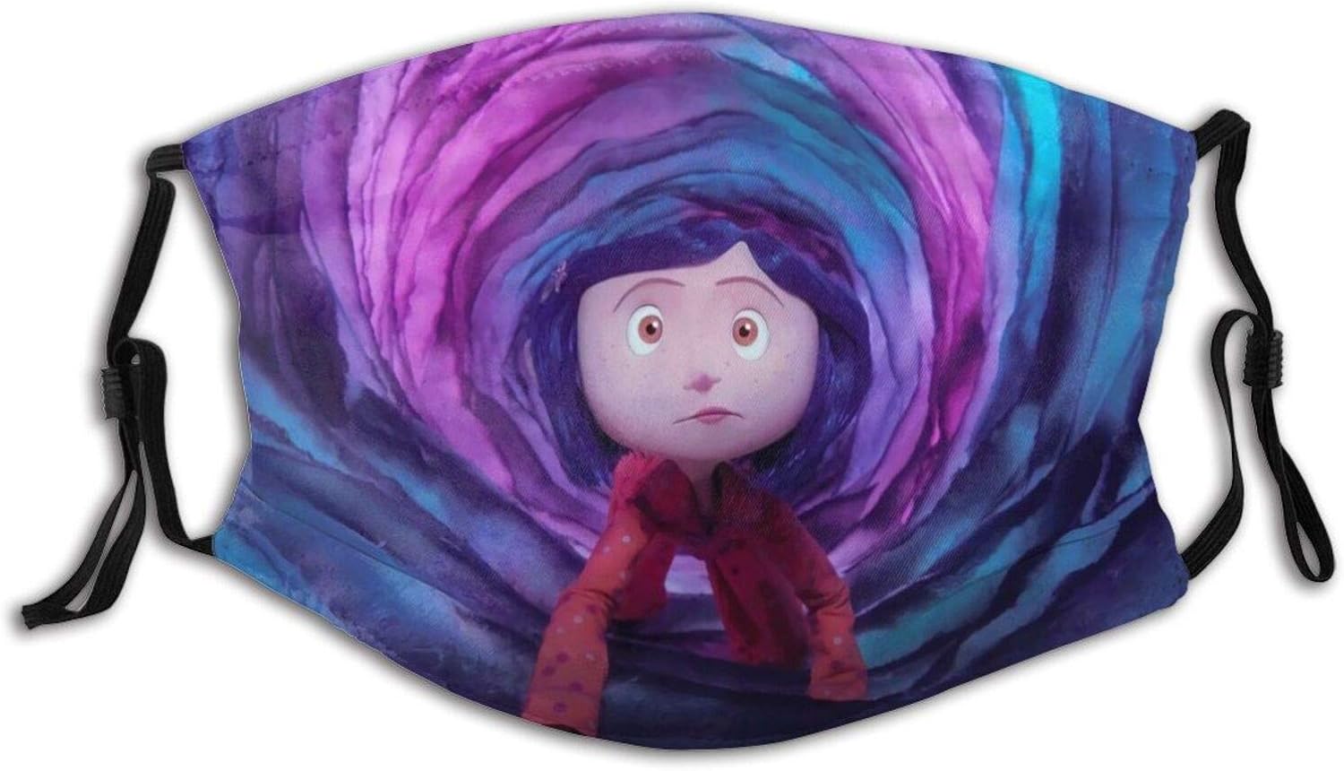 Coraline Washable and Reusable Fashion Masks, 3D Printed