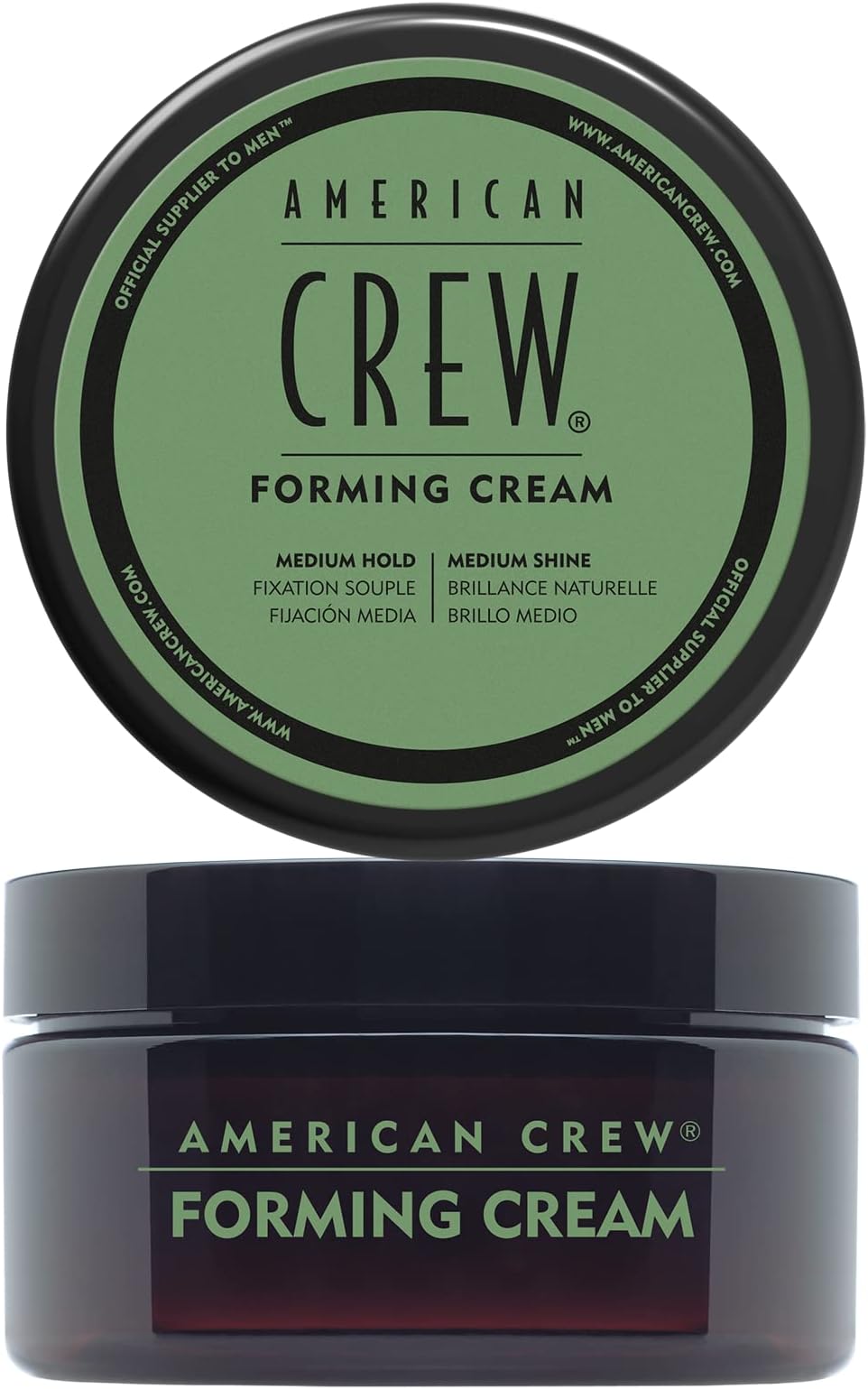 American Crew Forming Cream 85g Medium Hold Shine Shape Thickening Hair Styling